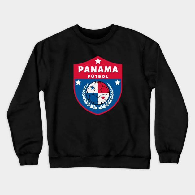 Panama Futbol Crewneck Sweatshirt by footballomatic